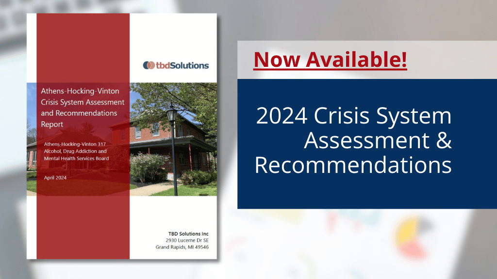 2024 Crisis System Assessment and recommendations report cover photo